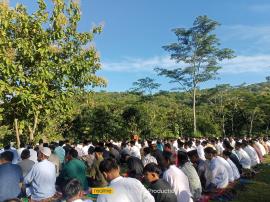 SHOLAT IDUL FITRI 1446 H DI WILAYAH KALURAHAN MERTELU